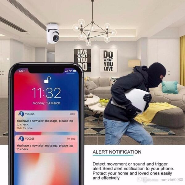 Cámara Wifi Hd Ideal Para Mascotas Niños Adultos Mayores - Imagen 3