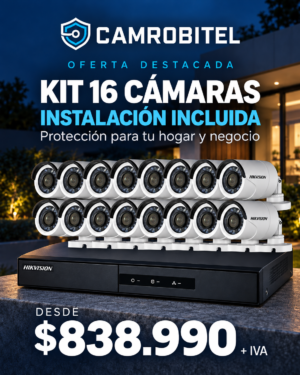 Home camrobitel kit 16 movil iva
