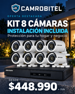 Home camrobitel kit 8 movil iva